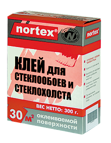 Сухой клей для стеклообоев "Nortex"